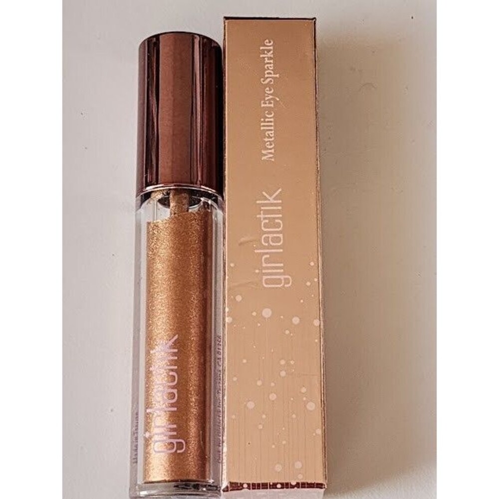 GIRLACTIK Metallic Eye Sparkle Liquid Eyeshadow Creme Color Shimmer Shade GLAM